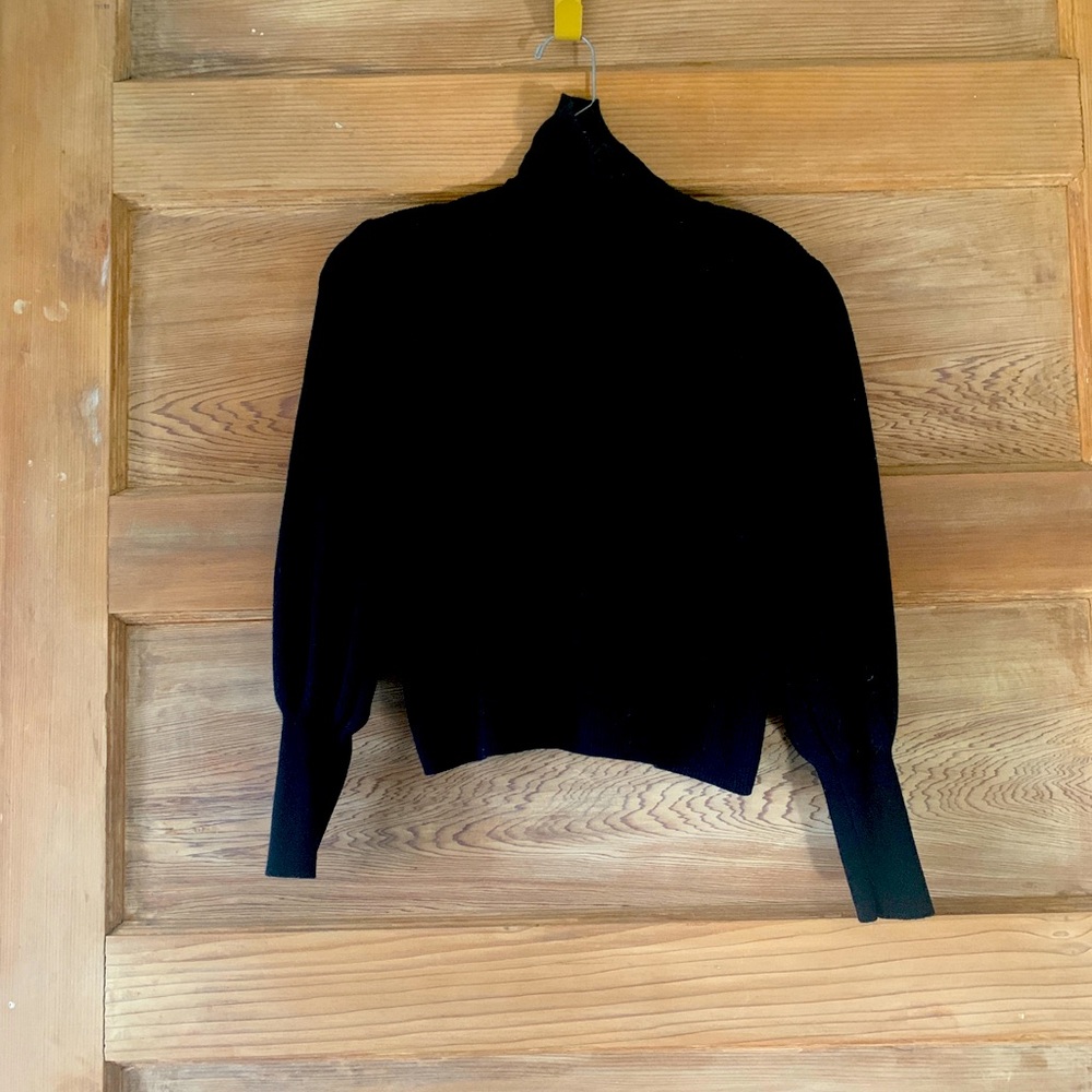 Black turtleneck Sweater J Crew